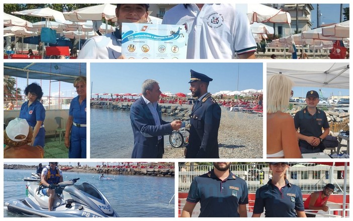 Diano Marina: nuova tappa del progetto 'Estate Sicura' questa mattina sulla passeggiata con la Polizia Diano Marina: nuova tappa del progetto 'Estate Sicura' questa mattina sulla passeggiata con la Polizia