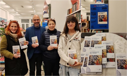 "Le consonanze dell'amore", firmacopie con Ettore De Franco a Bordighera (Foto e video)