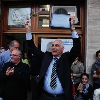 Genduso festeggia la vittoria