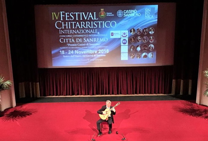 Grande successo per il concerto di Eliot Fisk al “Sanremo international guitar Festival &amp; Competition"