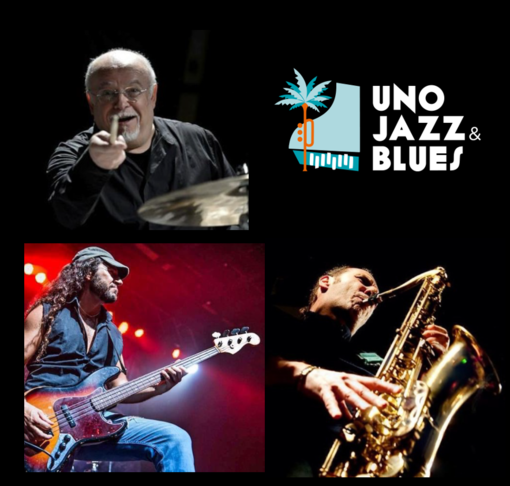 L'Ellade Bandini Trio ala rassegna 'Unojazz&amp;Blues 2021' in piazza Borea d'Olmo a Sanremo