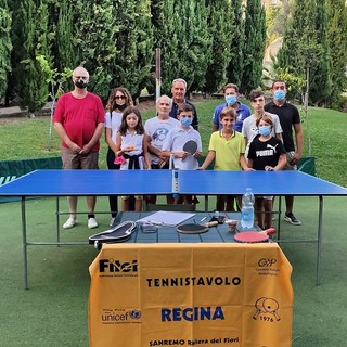 Tennistavolo Regina dalle spiagge armesi ai giardini sanremesi, il Consigliere Moreno fa visita al Ping Pong Point (Foto)