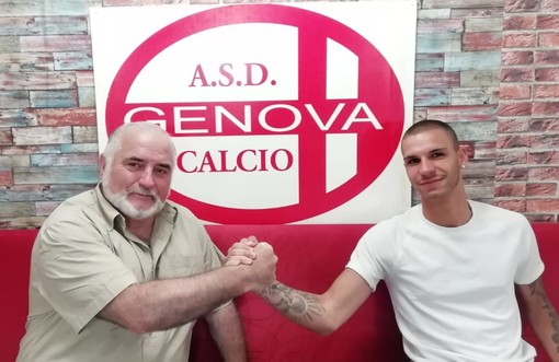 Enrico Nelli, attaccante classe 1999, passa alla Genova Calcio (foto ASD Genova Calcio) Enrico Nelli, attaccante classe 1999, passa alla Genova Calcio (foto ASD Genova Calcio)