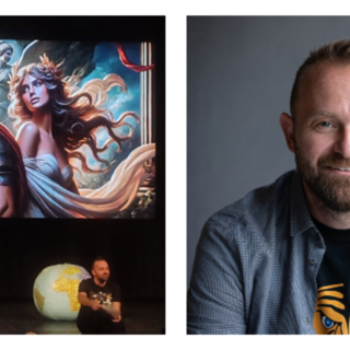 "Sei un mito!" sbarca a Ventimiglia, teatro comunale stracolmo per Enrico Galiano (Foto)