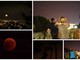 Lo spettacolo della 'Luna Rossa' ieri un po' offuscato dalle nuvole: ma in molti con il naso all'insù