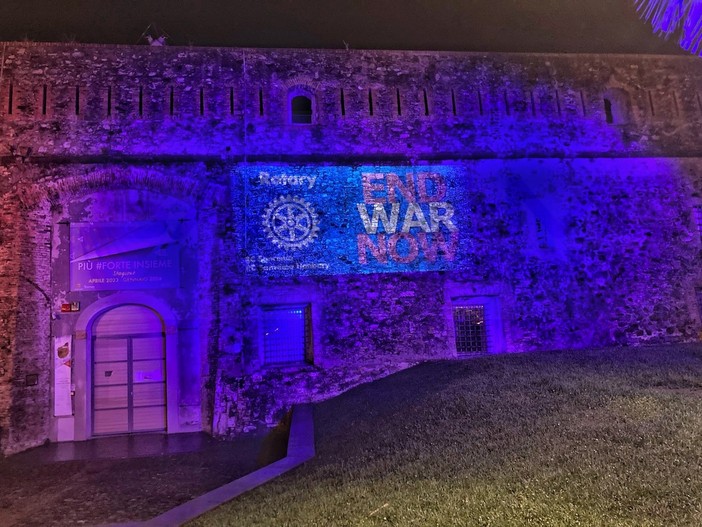 Sanremo: 'End war now', i club Rotary della città dei fiori nella Giornata internazionale della Pace'