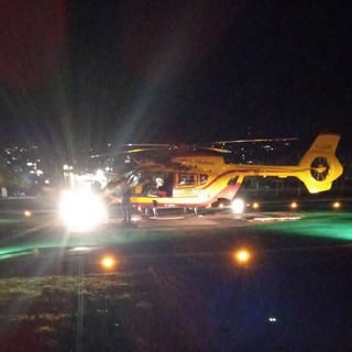 Bordighera: incidente questa mattina nella zona di Arziglia, 52enne in elicottero a Pietra Ligure