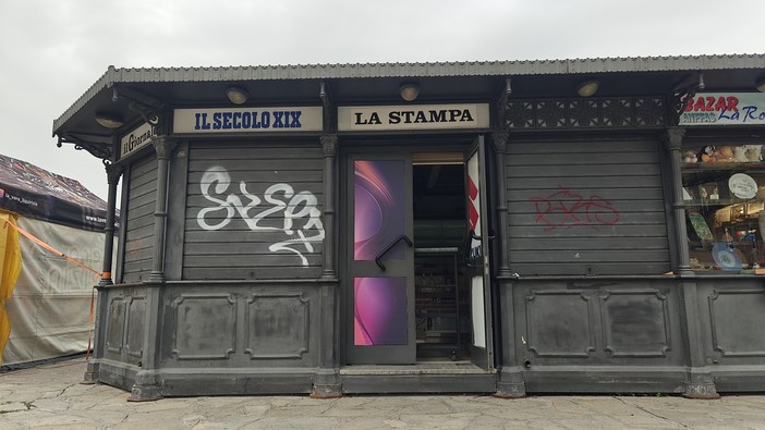 Sanremo: anche l'edicola di piazza Colombo chiude, in città rimangono solo 5 rivendite di giornali