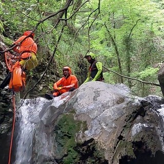 Pigna: giornata di addestramento dei Vigili del Fuoco per i salvataggi fluviali (Foto)