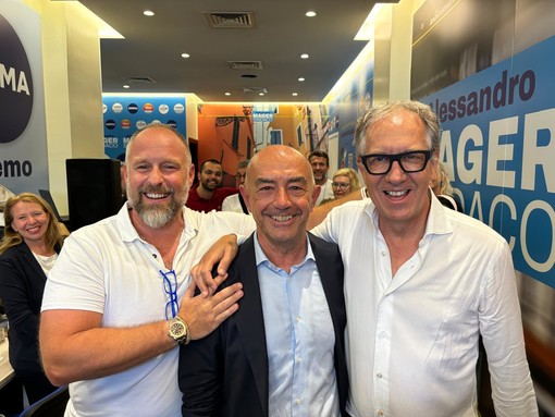 Mager e Biancheri insieme a Tommasini alle ultime elezioni Mager e Biancheri insieme a Tommasini alle ultime elezioni