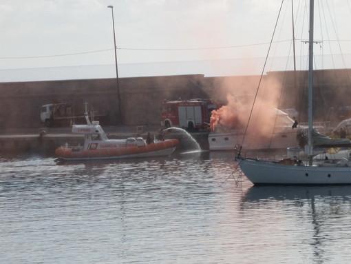 Sanremo: ferito grave a bordo di un'imbarcazione a porto vecchio ma per fortuna è un'esercitazione