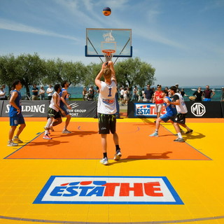 Tappa a Sanremo del circuito nazionale di basket 3×3 Italia Estathé 2026