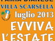 Diano Marina: nel prossimo fine settimana a Villa Scarsella appuntamento con 'Evviva l'Estate'