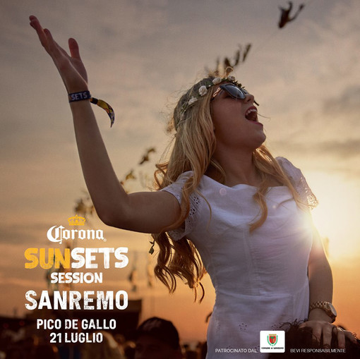 Sanremo: questa sera al Pico de Gallo arriva l’evento nazionale “Corona Sunsets Session”