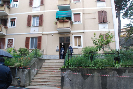 Sanremo: crepe nei muri e pericoli per i residenti, evacuato il palazzo al civico 76 di via Margotti