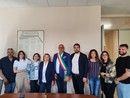 Vallecrosia, Fabio Perri si insedia come sindaco: passaggio della fascia tricolore in Comune (Foto e video)