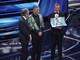 La premiazione sul palco dell'Ariston La premiazione sul palco dell'Ariston