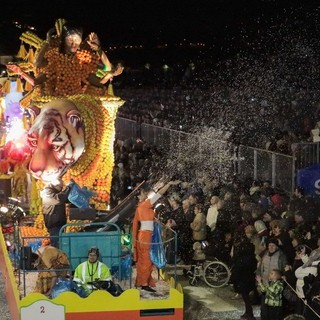 Mentone: ieri sera sfilata notturna per la 'Fete du Citron', le foto scattate da Patrick Varotto