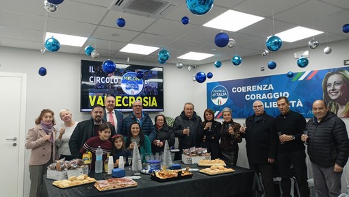 Vallecrosia, Fratelli d’Italia festeggia il decennale della fondazione del partito (Foto e video) Vallecrosia, Fratelli d’Italia festeggia il decennale della fondazione del partito (Foto e video)