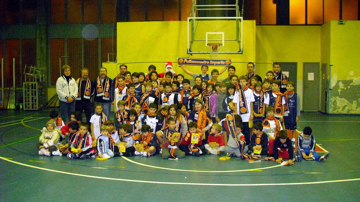 Grande successo per la Festa di Natale della Pallacanestro Imperia di ieri sera