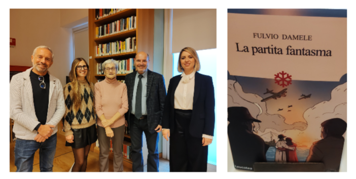 Una spy story in Riviera, Fulvio Damele presenta "La partita fantasma" a Ventimiglia (Foto e video)