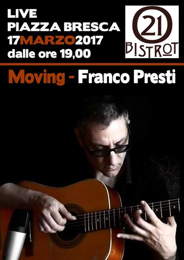 Sanremo: questa sera al 21 Jazz Cafè di piazza Bresca il concerto del chitarrista catanese Franco Presti Sanremo: questa sera al 21 Jazz Cafè di piazza Bresca il concerto del chitarrista catanese Franco Presti