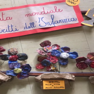 Ventimiglia: serie di attività degli alunni del nido 'Girasole' per la giornata dei diritti per l'infanzia Ventimiglia: serie di attività degli alunni del nido 'Girasole' per la giornata dei diritti per l'infanzia