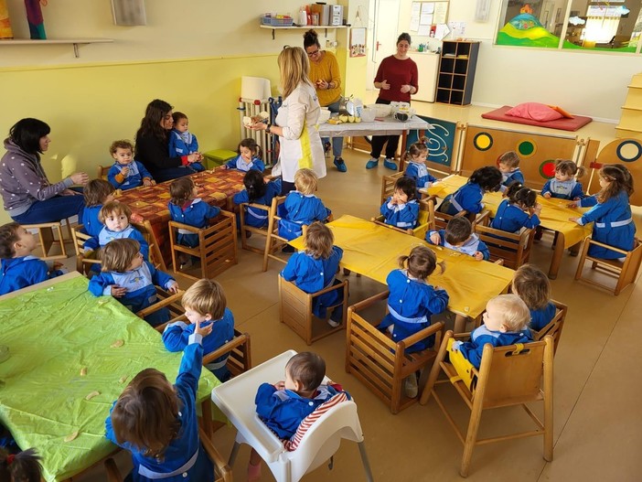 Festa di Natale al nido di infanzia di Ventimiglia in collaborazione con la Spes Festa di Natale al nido di infanzia di Ventimiglia in collaborazione con la Spes