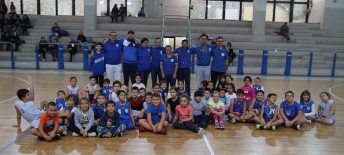 Taggia: giornata di sport e divertimento con l'Olimpia Basket con la 'Festa delle Scuole'