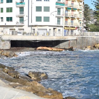 La foce del torrente San Romolo