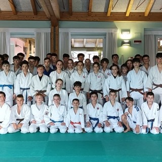 Judoka del Budo Sanremo, Ludovica Pesce al camp di specializzazione di Lavarone Judoka del Budo Sanremo, Ludovica Pesce al camp di specializzazione di Lavarone
