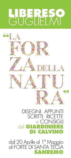 Sanremo dal 20 aprile al 1 maggio, “La forza della natura”, la terza edizione della rassegna dedicata a Libereso Guglielmi