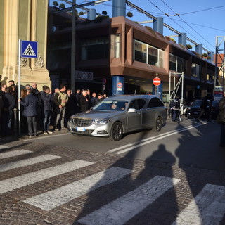 Sanremo: in tanti alla Chiesa degli Angeli oggi pomeriggio per l'ultimo saluto all'ex Assessore Giorgio Silvano