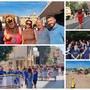Bordighera, associazioni e atleti sfilano lungo le vie della città: una grande parata apre il Festival dello sport (Foto e video)