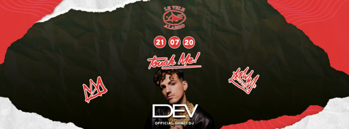 Arriva DEV (Official Ghali DJ) a Le Vele Alassio