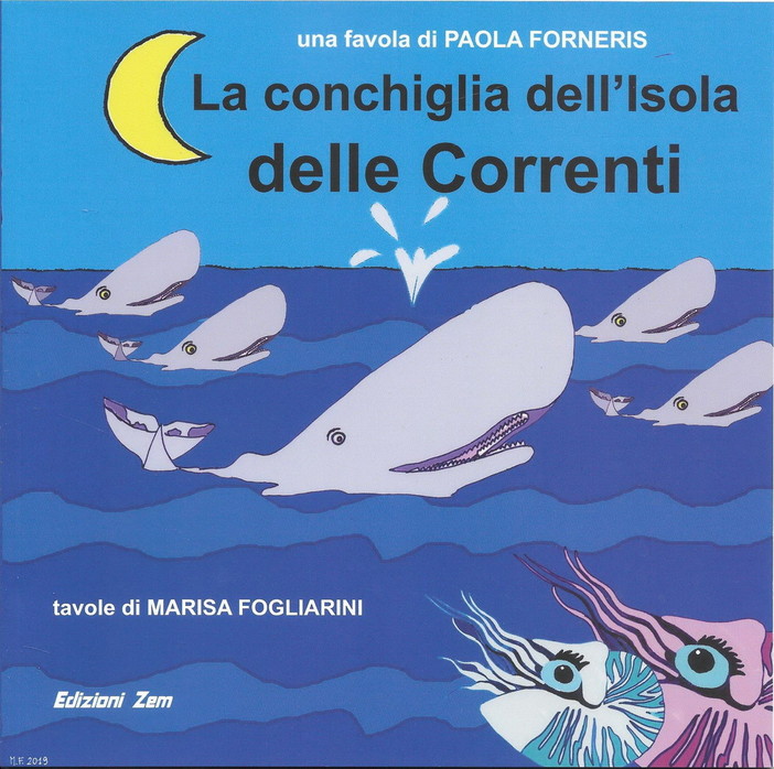 Sanremo: la prossima settiamana, presentazione libro ‘La conchiglia dell’Isola delle Correnti’ di Paola Forneris