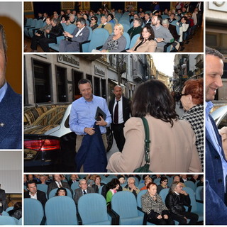 Sanremo: il Sindaco di Verona al cinema Tabarin per 'Ricostruiamo il Paese', presenza in massa della Lega Sanremo: il Sindaco di Verona al cinema Tabarin per 'Ricostruiamo il Paese', presenza in massa della Lega