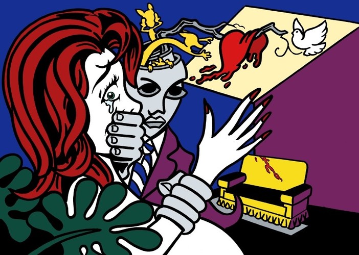 Per la campagna di sensibilizzazione contro la violenza sulle donne della FIDAPA, continua la crociata del quadro ‘Criminal heart’