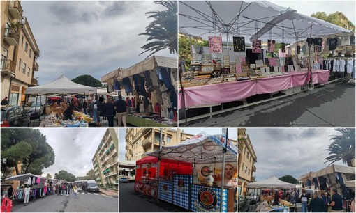 Vallecrosia, shopping a Pasqua: la 'Fiera delle Fiere' anima il solettone sud (Foto e video)