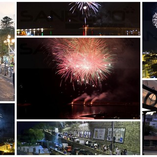 Sanremo: decine di migliaia di persone per la notte di Ferragosto, con i 'Fuochi' che tornano a dominare il cielo (Foto)