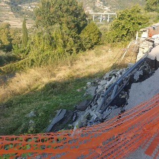 La frana di via Ludovico Ariosto La frana di via Ludovico Ariosto