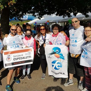 Ospedaletti c'è, Luca Colombo e la sua famiglia a Roma per la giornata mondiale della fibrosi cistica (Foto)