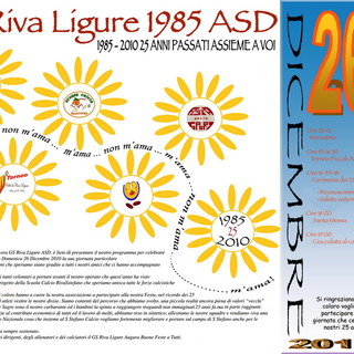 Nel giorno di Santo Stefano la Festa dei 25 anni del Gs Riva Ligure