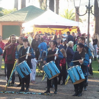 Esibizione di ieri di musici e sbandieratori a Ventimiglia: i ringraziamenti del Sestiere Burgu