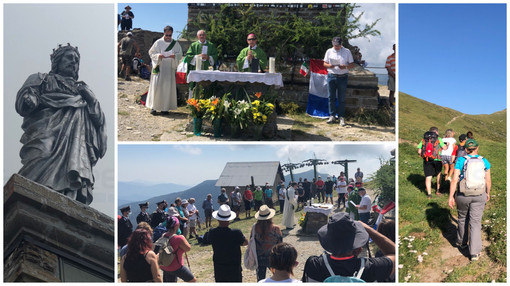 Triora: 120 anni per la Festa al Redentore: il Covid non ferma la tradizionale cerimonia in cima al Monte Saccarello