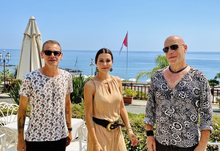 Da sinistra: Fabrizio Bosso, Simona Molinari e Pino Jodice Da sinistra: Fabrizio Bosso, Simona Molinari e Pino Jodice