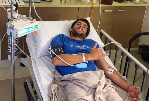 Incidente per il campione bordigotto di windsurf Federico Infantino: grosso rischio ma ora sta meglio Incidente per il campione bordigotto di windsurf Federico Infantino: grosso rischio ma ora sta meglio