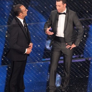 Nibali a #Sanremo 2015 lancia il Giro d'Italia, in partenza il 9 maggio proprio da Sanremo