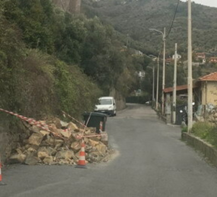 Frana sulla strada San Pietro a Sanremo, dopo oltre quindici giorni ancora nessuna messa in sicurezza (Foto) Frana sulla strada San Pietro a Sanremo, dopo oltre quindici giorni ancora nessuna messa in sicurezza (Foto)