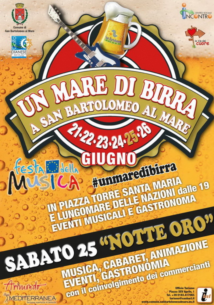La Festa Europea della musica prosegue domani a San Bartolomeo al Mare con The Hens’ Fear